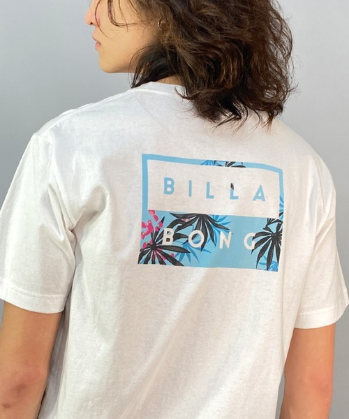 BILLABONG(ビラボン)の「BILLABONG/ビラボン DECAL CUT/ブランドロゴ バックプリントTシャツ/半袖Tシャツ BD011-203(Tシャツ/カットソー・メンズ・ホワイト×ブラック/ホワイト×ブルー/ブラック・XL/XXL/M/S/L)」の1枚目の写真
