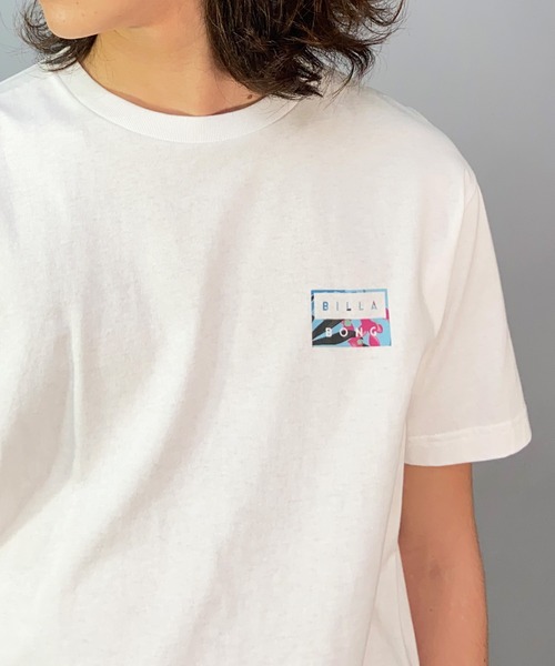 BILLABONG(ビラボン)の「BILLABONG/ビラボン DECAL CUT/ブランドロゴ バックプリントTシャツ/半袖Tシャツ BD011-203(Tシャツ/カットソー・メンズ・ホワイト×ブラック/ホワイト×ブルー/ブラック・XL/XXL/M/S/L)」の5枚目の写真