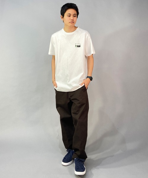 BILLABONG(ビラボン)の「BILLABONG/ビラボン DECAL CUT/ブランドロゴ バックプリントTシャツ/半袖Tシャツ BD011-203(Tシャツ/カットソー・メンズ・ホワイト×ブラック/ホワイト×ブルー/ブラック・XL/XXL/M/S/L)」の16枚目の写真