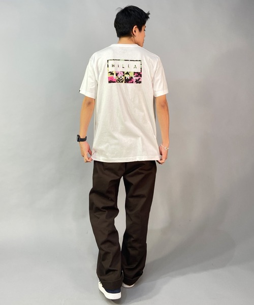 BILLABONG(ビラボン)の「BILLABONG/ビラボン DECAL CUT/ブランドロゴ バックプリントTシャツ/半袖Tシャツ BD011-203(Tシャツ/カットソー・メンズ・ホワイト×ブラック/ホワイト×ブルー/ブラック・XL/XXL/M/S/L)」の17枚目の写真