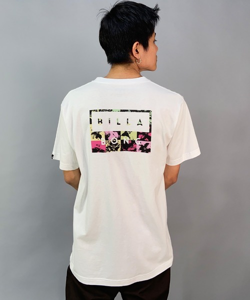 BILLABONG(ビラボン)の「BILLABONG/ビラボン DECAL CUT/ブランドロゴ バックプリントTシャツ/半袖Tシャツ BD011-203(Tシャツ/カットソー・メンズ・ホワイト×ブラック/ホワイト×ブルー/ブラック・XL/XXL/M/S/L)」の13枚目の写真