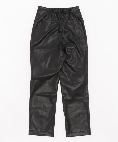 TRUNC（トランクエイティーエイト）の「Eco leather Slim Pants（その他パンツ・レディース・ブラック/ライトグリーン・FREE）」の6枚目の写真