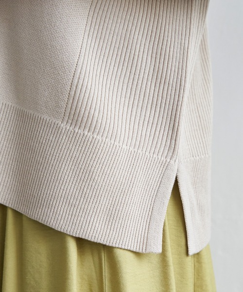 ikka(イッカ)の「【2点セット】3WAYニットベストアンサンブル(アンサンブル・レディース・ミント/ベージュ/ブラック/ネイビー/スカイブルー・M/L/S)」の22枚目の写真