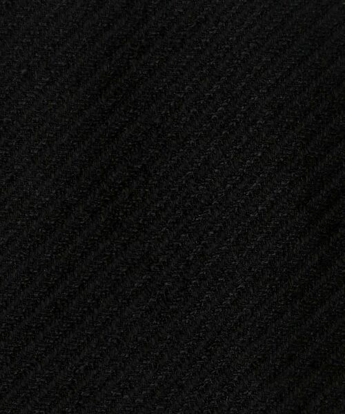 MAJESTIC LEGON（マジェスティックレゴン）の「ツイードラップショートパンツ（その他パンツ・レディース・ブラック/アイボリー・MEDIUM）」の3枚目の写真