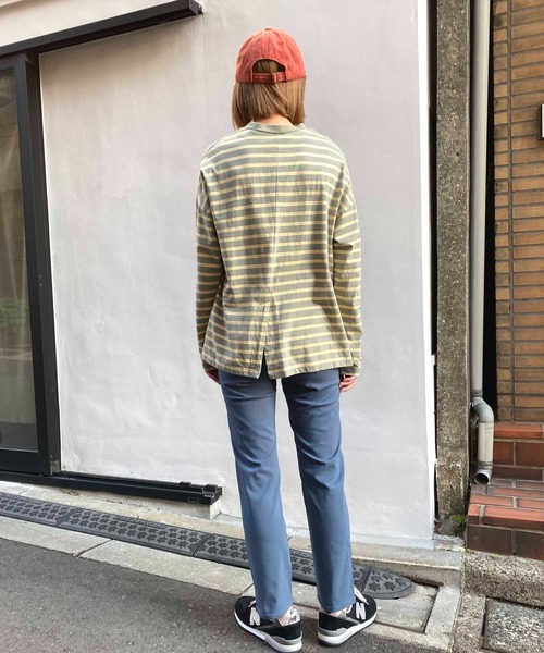 NANEA(ナネア)の「アンクル丈スリムパンツ(その他パンツ・レディース・グレイッシュブルー/カーキ/ブラック/ホワイト・X-SMALL/SMALL/LARGE/MEDIUM)」の13枚目の写真