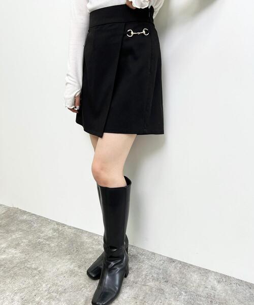 INGNI（イング）の「サイドビットラップスカパン（スカート・レディース・その他1/ブラック・FREE）」の12枚目の写真