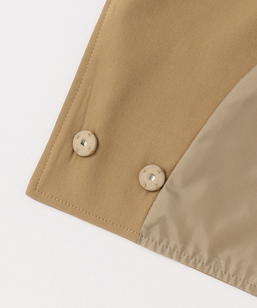 petit main（プティマイン）の「【リンク】ショートトレンチコート(キッズ)（ダウンジャケット/コート・キッズ・ベージュ・S/M/L）」の8枚目の写真