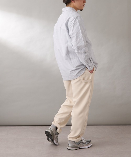 完売品　タグ付【GEVACOゲバコ】オックスオーバーショールカラーシャツ　グレー GEVACO（ゲバコ）の「UNISEXGEVACO ⁄ ゲバコオックスショール