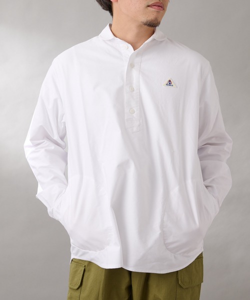 GEVACO(ゲバコ)の「【GEVACO / ゲバコ】オックスオーバーショールカラー長袖シャツ(シャツ/ブラウス・メンズ・ブルー/ブラック/ホワイト/ピンク/ブラック系その他・M/L)」の17枚目の写真