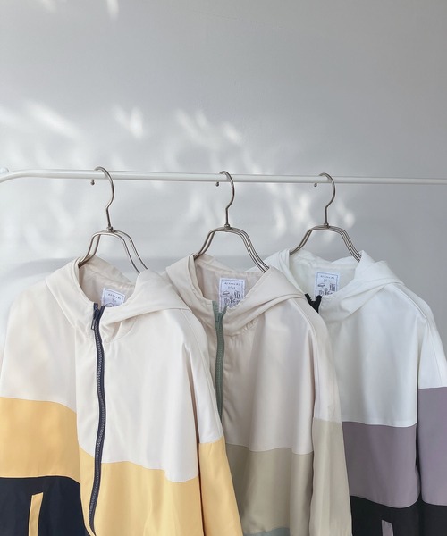 AS KNOW AS plus(アズノゥアズプラス)の「○配色切り替え マウンテンパーカー(マウンテンパーカー・レディース・ブラック系/グリーン系/ネイビー系・FREE)」の9枚目の写真