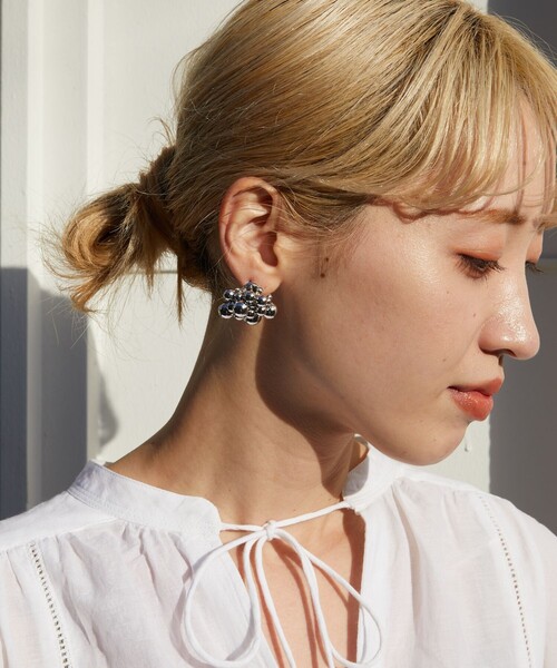 FREAK'S STORE(フリークスストア)の「【限定展開】シャンデリアピアス(ピアス(両耳用)・レディース・シルバー/ゴールド・ONE SIZE)」の3枚目の写真