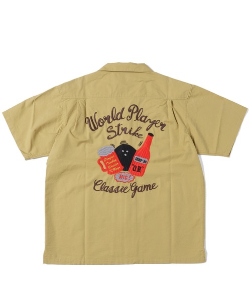 KRIFF MAYER（クリフメイヤー）の「刺繍ボーリングシャツ（シャツ