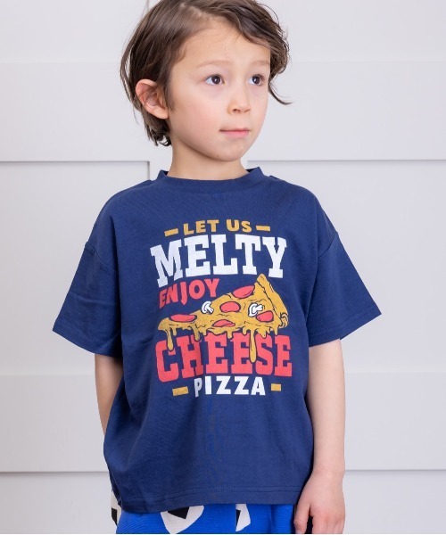 Life Support Products(ライフサポートプロダクツ)の「半袖プリントTシャツ(80~150cm)(Tシャツ/カットソー・キッズ・チャコール/ホワイト/ネイビー/パープル/ライム/オフホワイト/グリーン/ライトブルー/ベージュ/レッド・80/90/95/100/110/120/130/140/150)」の9枚目の写真