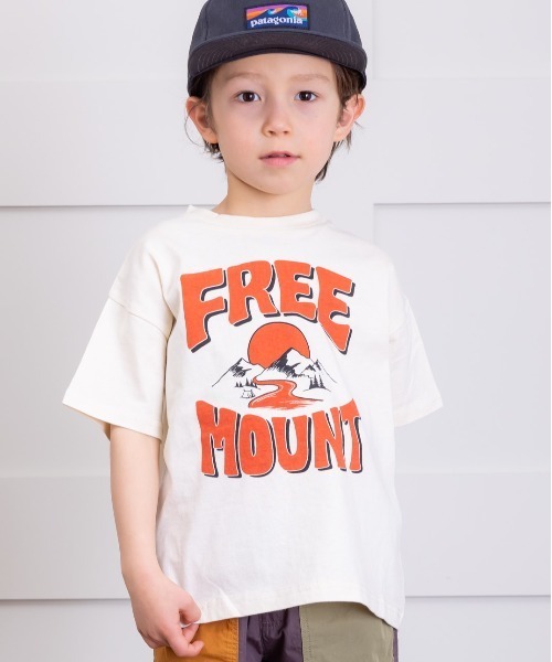 Life Support Products(ライフサポートプロダクツ)の「半袖プリントTシャツ(80~150cm)(Tシャツ/カットソー・キッズ・チャコール/ホワイト/ネイビー/パープル/ライム/オフホワイト/グリーン/ライトブルー/ベージュ/レッド・80/90/95/100/110/120/130/140/150)」の3枚目の写真