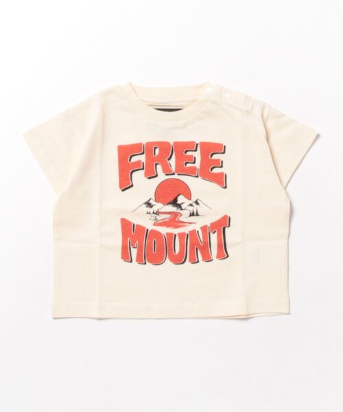 Life Support Products(ライフサポートプロダクツ)の「半袖プリントTシャツ(80~150cm)(Tシャツ/カットソー・キッズ・チャコール/ホワイト/ネイビー/パープル/ライム/オフホワイト/グリーン/ライトブルー/ベージュ/レッド・80/90/95/100/110/120/130/140/150)」の14枚目の写真