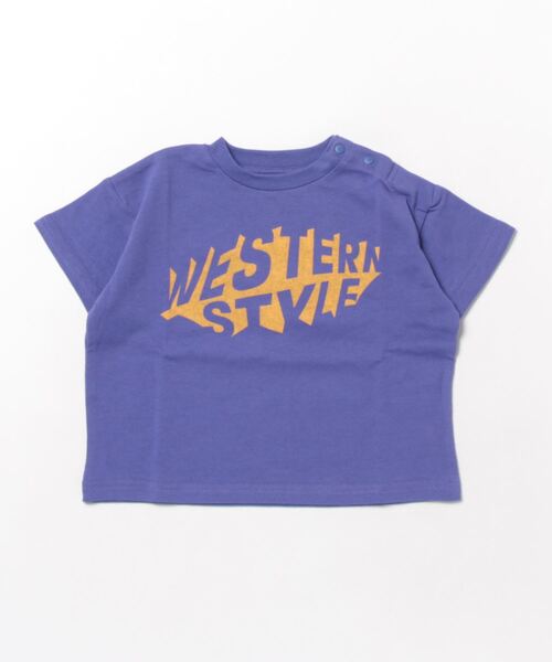 Life Support Products(ライフサポートプロダクツ)の「半袖プリントTシャツ(80~150cm)(Tシャツ/カットソー・キッズ・チャコール/ホワイト/ネイビー/パープル/ライム/オフホワイト/グリーン/ライトブルー/ベージュ/レッド・80/90/95/100/110/120/130/140/150)」の15枚目の写真