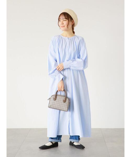 ehka sopo(エヘカソポ)の「チェックボストンショルダーバッグ(ショルダーバッグ・レディース・ベージュ/モカ/ダークブラウン/ブラウン・フリ-)」の17枚目の写真