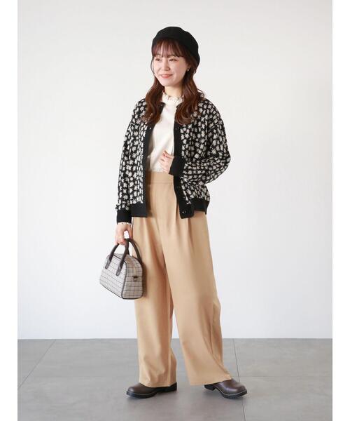 ehka sopo(エヘカソポ)の「チェックボストンショルダーバッグ(ショルダーバッグ・レディース・ベージュ/モカ/ダークブラウン/ブラウン・フリ-)」の21枚目の写真