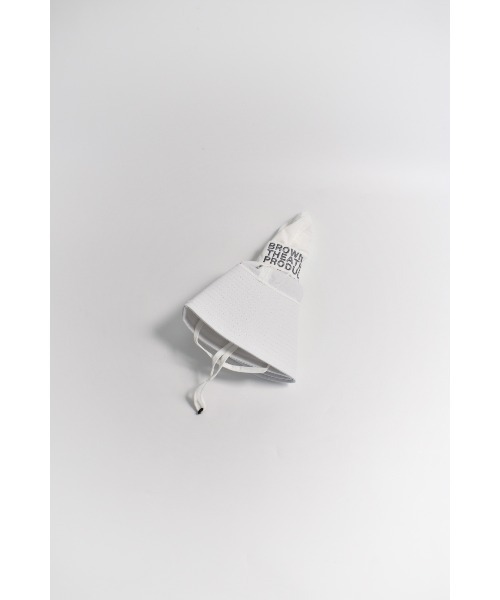 THEATRE PRODUCTS（シアタープロダクツ）の「パッカブルハット（ハット・レディース・ホワイト/ベージュ/ブラック・FREE）」の5枚目の写真