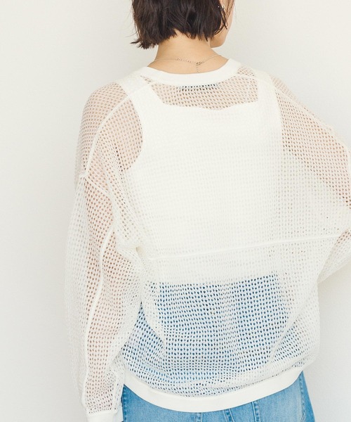 Gready Brilliant(グレディブリリアン)の「フライス2wayタンクトップ(タンクトップ・レディース・オフホワイト/ライトグレー/チャコールグレー/ブラック・38)」の19枚目の写真