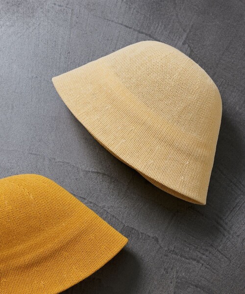 FREAK'S STORE(フリークスストア)の「【限定展開】サマーベルハット(ハット・レディース・ブラック/ピンク/イエロー/ナチュラル・ONE SIZE)」の3枚目の写真