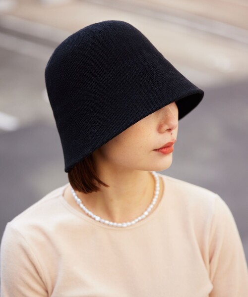 FREAK'S STORE(フリークスストア)の「【限定展開】サマーベルハット(ハット・レディース・ブラック/ピンク/イエロー/ナチュラル・ONE SIZE)」の5枚目の写真