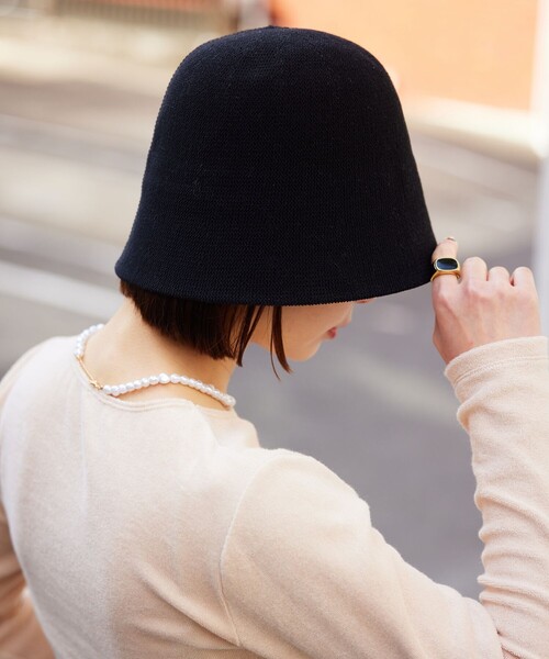 FREAK'S STORE(フリークスストア)の「【限定展開】サマーベルハット(ハット・レディース・ブラック/ピンク/イエロー/ナチュラル・ONE SIZE)」の17枚目の写真