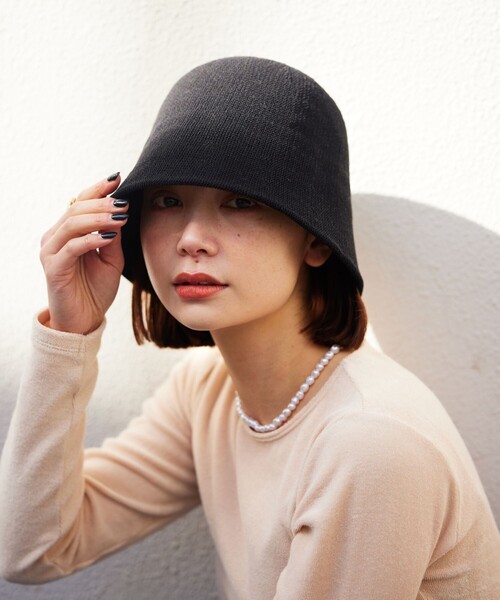 FREAK'S STORE(フリークスストア)の「【限定展開】サマーベルハット(ハット・レディース・ブラック/ピンク/イエロー/ナチュラル・ONE SIZE)」の15枚目の写真