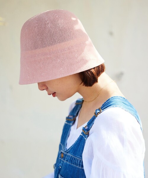 FREAK'S STORE(フリークスストア)の「【限定展開】サマーベルハット(ハット・レディース・ブラック/ピンク/イエロー/ナチュラル・ONE SIZE)」の7枚目の写真