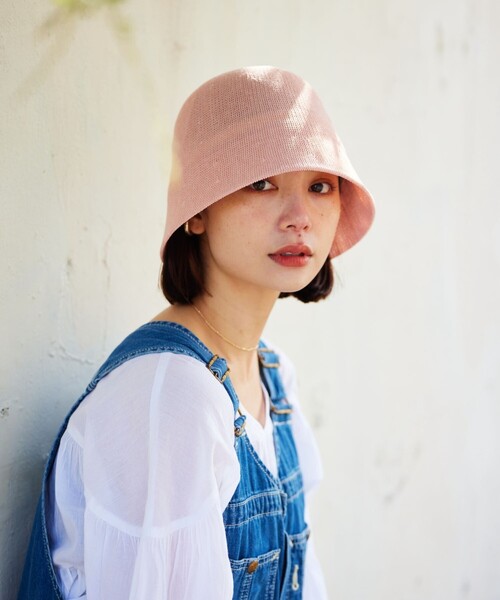 FREAK'S STORE(フリークスストア)の「【限定展開】サマーベルハット(ハット・レディース・ブラック/ピンク/イエロー/ナチュラル・ONE SIZE)」の6枚目の写真