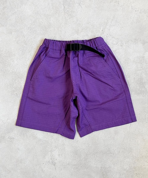 Life Support Products（ライフサポートプロダクツ）の「リップストップクライミングショートパンツ(80～150cm)（その他パンツ・キッズ・レモンイエロー/チャコール/グレー系その他/ブラウン/パープル/ライトグリーン/ターコイズブルー/オレンジ・80/90/95/100/110/120/130/140/150）」の6枚目の写真