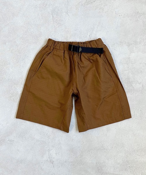 Life Support Products（ライフサポートプロダクツ）の「リップストップクライミングショートパンツ(80～150cm)（その他パンツ・キッズ・レモンイエロー/チャコール/グレー系その他/ブラウン/パープル/ライトグリーン/ターコイズブルー/オレンジ・80/90/95/100/110/120/130/140/150）」の3枚目の写真