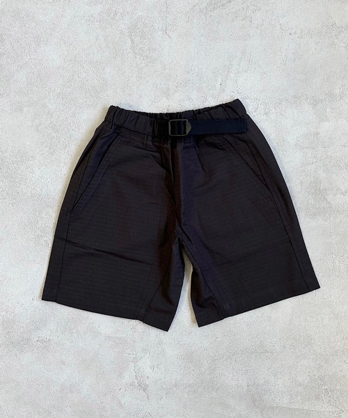 Life Support Products（ライフサポートプロダクツ）の「リップストップクライミングショートパンツ(80～150cm)（その他パンツ・キッズ・レモンイエロー/チャコール/グレー系その他/ブラウン/パープル/ライトグリーン/ターコイズブルー/オレンジ・80/90/95/100/110/120/130/140/150）」の2枚目の写真