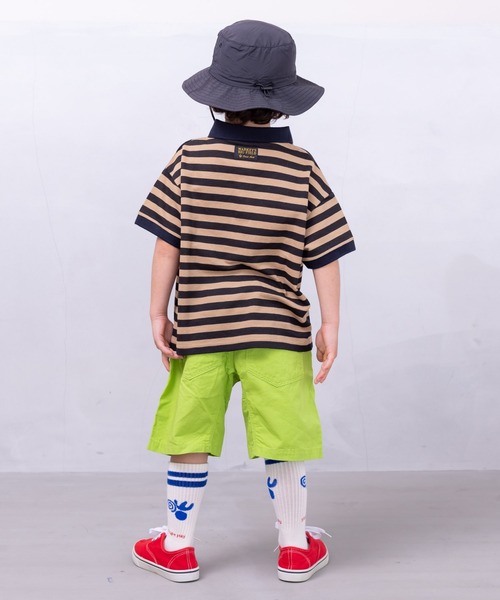 Life Support Products（ライフサポートプロダクツ）の「リップストップクライミングショートパンツ(80～150cm)（その他パンツ・キッズ・レモンイエロー/チャコール/グレー系その他/ブラウン/パープル/ライトグリーン/ターコイズブルー/オレンジ・80/90/95/100/110/120/130/140/150）」の10枚目の写真