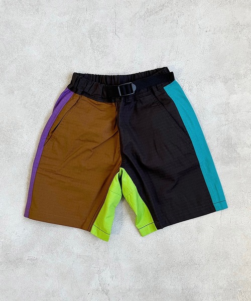 Life Support Products（ライフサポートプロダクツ）の「リップストップクライミングショートパンツ(80～150cm)（その他パンツ・キッズ・レモンイエロー/チャコール/グレー系その他/ブラウン/パープル/ライトグリーン/ターコイズブルー/オレンジ・80/90/95/100/110/120/130/140/150）」の22枚目の写真