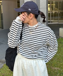 kutir | ボーダーロンT(Tシャツ/カットソー)