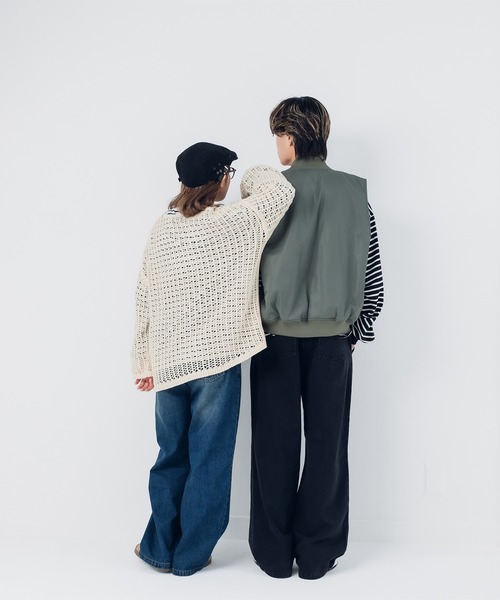 kutir（クティール）の「ボーダーロンT（Tシャツ/カットソー・レディース・杢グレー/ブラック/ネイビー・MEDIUM/LARGE）」の10枚目の写真