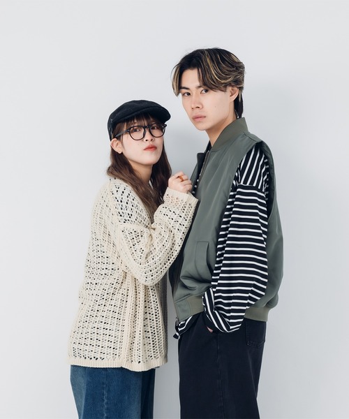 kutir（クティール）の「ボーダーロンT（Tシャツ/カットソー・レディース・杢グレー/ブラック/ネイビー・MEDIUM/LARGE）」の7枚目の写真