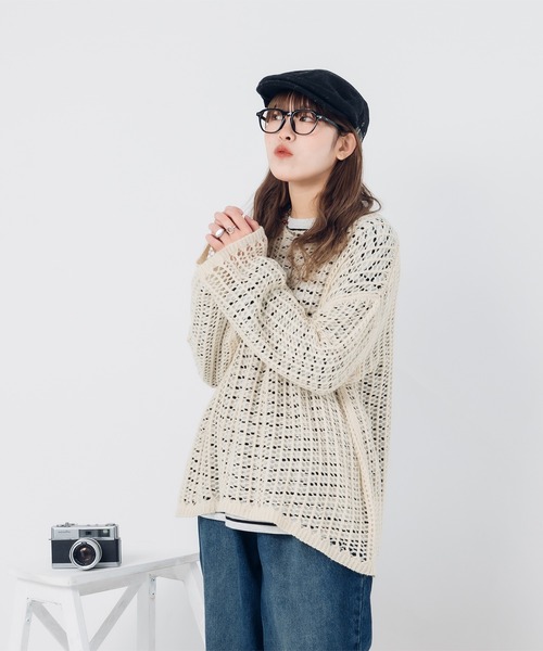 kutir（クティール）の「ボーダーロンT（Tシャツ/カットソー・レディース・杢グレー/ブラック/ネイビー・MEDIUM/LARGE）」の18枚目の写真