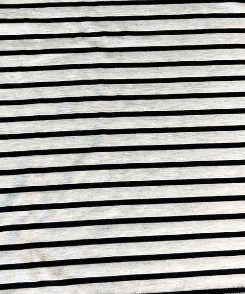 kutir（クティール）の「ボーダーロンT（Tシャツ/カットソー・レディース・杢グレー/ブラック/ネイビー・MEDIUM/LARGE）」の20枚目の写真