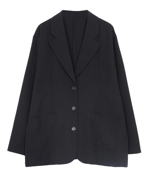 Figments（フィグメンツ）の「ビッグテーラードジャケット（テーラードジャケット・レディース・ブラック・FREE）」の10枚目の写真