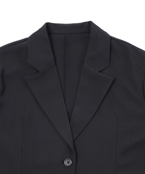 Figments（フィグメンツ）の「ビッグテーラードジャケット（テーラードジャケット・レディース・ブラック・FREE）」の2枚目の写真