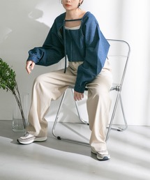 『WEB/一部店舗限定』デニムセットトップス