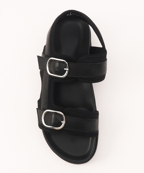 tk.TAKEO KIKUCHI(ティーケータケオキクチ)の「◆【WEB限定】ダブルストラップシャークソールサンダル(サンダル・メンズ・ブラック・55/65/75)」の6枚目の写真