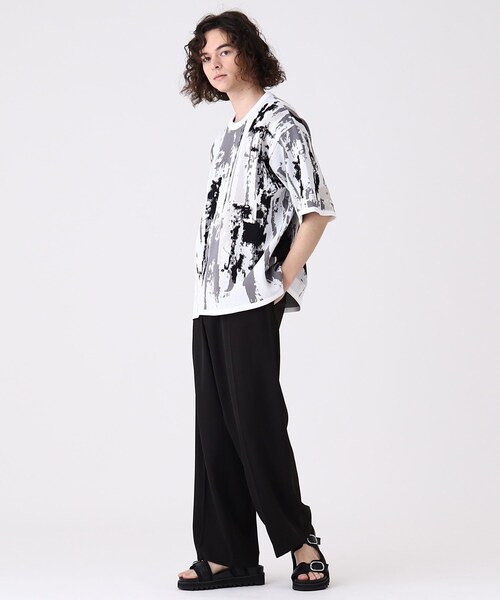 tk.TAKEO KIKUCHI(ティーケータケオキクチ)の「◆【WEB限定】ダブルストラップシャークソールサンダル(サンダル・メンズ・ブラック・55/65/75)」の10枚目の写真