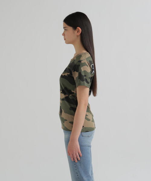 AVIREX（アヴィレックス）の「【WEB&DEPOT限定】AVIREX/アヴィレックス/ 半袖 クルーネック Tシャツ 星条旗/ S/S CREW NECK T-SHIRT STAR SPANGLED BANNER（Tシャツ/カットソー・メンズ・ネイビー/ホワイト系2/オリーブ系1/ピンク/ブラック系その他・XL/M/L/F/2XL）」の16枚目の写真