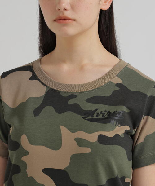 AVIREX（アヴィレックス）の「【WEB&DEPOT限定】AVIREX/アヴィレックス/ 半袖 クルーネック Tシャツ 星条旗/ S/S CREW NECK T-SHIRT STAR SPANGLED BANNER（Tシャツ/カットソー・メンズ・ネイビー/ホワイト系2/オリーブ系1/ピンク/ブラック系その他・XL/M/L/F/2XL）」の18枚目の写真