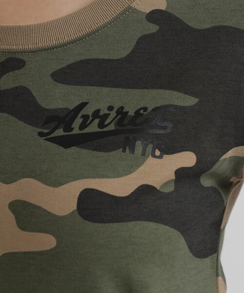 AVIREX（アヴィレックス）の「【WEB&DEPOT限定】AVIREX/アヴィレックス/ 半袖 クルーネック Tシャツ 星条旗/ S/S CREW NECK T-SHIRT STAR SPANGLED BANNER（Tシャツ/カットソー・メンズ・ネイビー/ホワイト系2/オリーブ系1/ピンク/ブラック系その他・XL/M/L/F/2XL）」の11枚目の写真