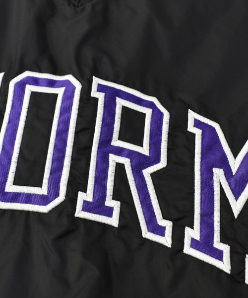 Champion（チャンピオン）の「【ヴィンテージ古着】Champion / チャンピオン STORM Vネック プルオーバー ナイロンジャケット（その他トップス・メンズ・ブラック・MEDIUM）」の6枚目の写真