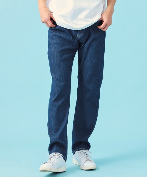 EDWIN(エドウィン)の「EDWIN エドウィン【夏用】COOL レギュラーストレート デニムパンツ ジーンズ 涼しい(デニムパンツ・メンズ・ダークインディゴブルー/ベージュ/ブラック/チャコールグレー/インディゴブルー/その他2/その他1/ライトグレー/グレー系その他/ブルー・28/31/29/33/32/30/34/36)」の7枚目の写真